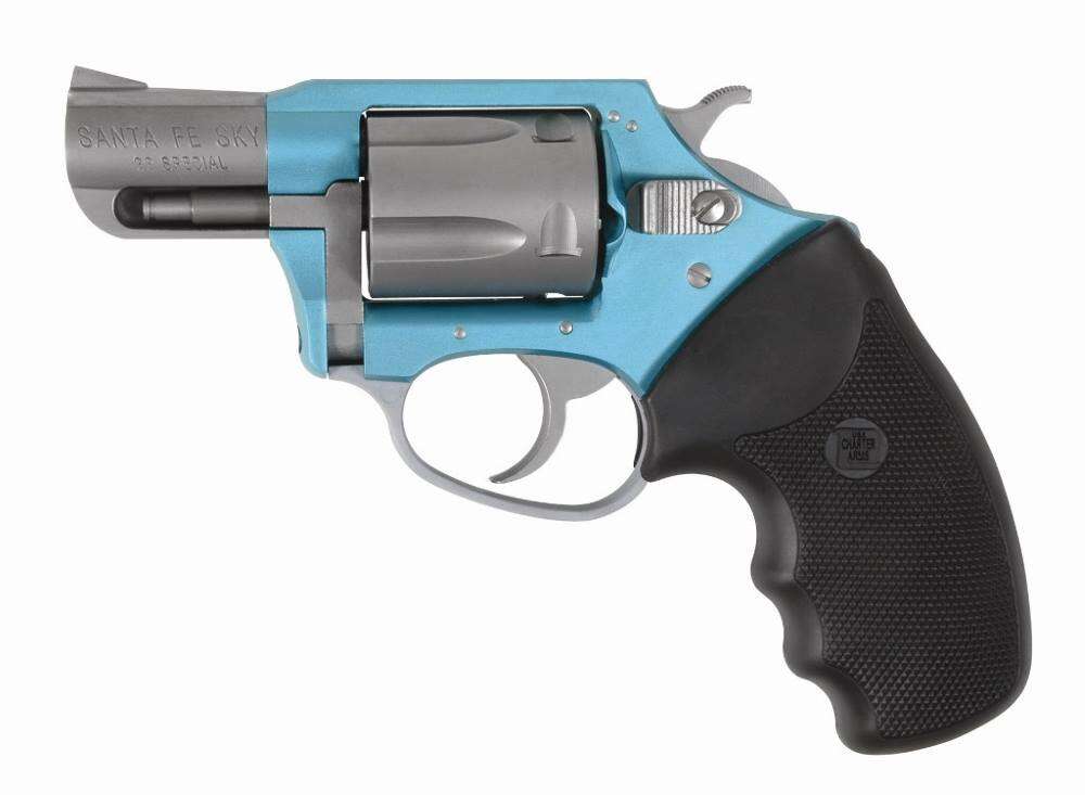 Handguns Charter Arms Santa Fe Undercover Lite 38Special SANTA FE SKY 38SPC TURQ/SS • 